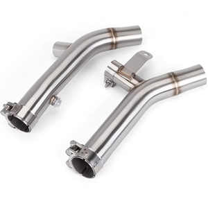 Para Suzuki Hayabusa GSX1300R GSXR1300 <span class=keywords><strong>2008</strong></span> - 2020, Tubo de Escape para Motocicleta, Lado Izquierdo y Derecho, Conexión de 51 mm - Product Image 5