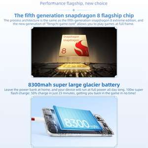 Nuevo OnePlus Ace 6T Edición Genshin Impact Kamisato Ayaka, 16GB+512GB, Identificación de Huella Dactilar en Pantalla, Smartphone 5G - Product Image 4