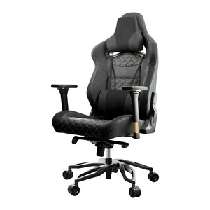 Chaise de <span class=keywords><strong>jeu</strong></span> d'ordinateur de luxe PRO Cougar THRONE ROYAL Chaise d'ordinateur en alliage d'aluminium doré 4D Accoudoir Sillas Gamer - Product Image 3