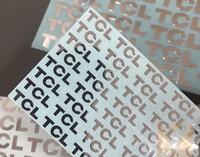 Autocollant adhésif en nickel fin, logo métallique, transfert, décalcomanie unique, imprimé UV, résistant à la chaleur, écologique, étiquette métallique