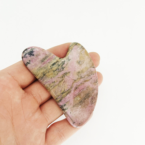 Outil de soin de la peau moderne et tendance : Planche Gua Sha en pierre de jade - Product Image 6