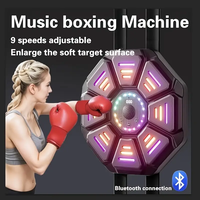 Machine de boxe interactive sans fil à LED à faible MOQ, entraîneur de frappe électronique pour l'entraînement en centre sportif