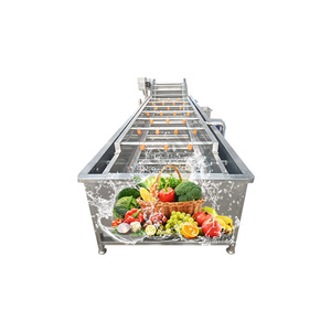 Automatic Customized fruit cleaning device fruit and vegetable cleaning machine purifier bubble cleaning machine