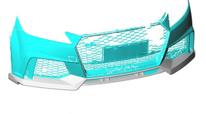 Spoiler avant en fibre de carbone de style TTRS de qualité supérieure pour <span class=keywords><strong>Audi</strong></span> <span class=keywords><strong>TT</strong></span> TTRS 2016-<span class=keywords><strong>2018</strong></span> - Product Image 3
