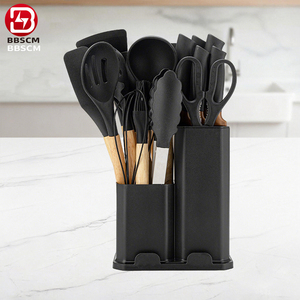Juego <span class=keywords><strong>de</strong></span> <span class=keywords><strong>Utensilios</strong></span> <span class=keywords><strong>de</strong></span> <span class=keywords><strong>Cocina</strong></span> <span class=keywords><strong>de</strong></span> 18 Piezas en Oferta, con Almacenamiento, <span class=keywords><strong>de</strong></span> <span class=keywords><strong>Silicona</strong></span>, Libres <span class=keywords><strong>de</strong></span> BPA, con Mango - Product Image 3