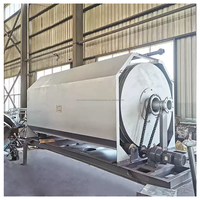 Filtre d'entrée d'eau Equipement de traitement des eaux usées Système de filtre d'alimentation intérieur en spirale Machine à filtre à tamis à tambour rotatif