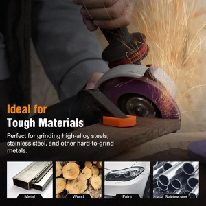 20 Discos de Láminas Cerámicas de 4.5 Pulgadas T29 Grano 60/80 para <span class=keywords><strong>Amoladora</strong></span> Angular, Pulido de Acero Inoxidable y Metal, Envío Gratis desde Stock Local en EE. UU. - Product Image 6