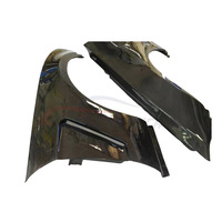 Pour Ford Mustang S197 2010-2014, aile de voiture en fibre de carbone, accessoires de carrosserie extérieure, kit carrosserie