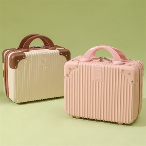 Estuche de <span class=keywords><strong>Maquillaje</strong></span> Pequeño Personalizado con Cierre, Mini Maleta de 14 Pulgadas, Impermeable, Antirrobo, con Interfaz USB, Bolsa de Viaje - Product Image 2