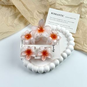 Juego de Pinzas para el Cabello con Flores Coloridas al por Mayor de Qianjin, Accesorios para el Cabello de Plástico para Mujeres y Niñas, Pinza para el Cabello de Primavera - Product Image 6