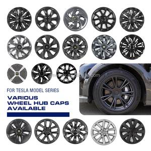 4 Uds 18 19 20 pulgadas <span class=keywords><strong>tapacubos</strong></span> para Tesla Modelo 3/Y 2018-2023 tapa de rueda de coche <span class=keywords><strong>tapacubos</strong></span> de automóvil cubierta de llanta completa - Product Image 6