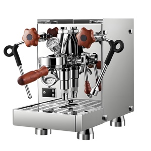 Machine à café expresso professionnelle E61 avec corps en acier inoxydable, tête de brassage réglable, temps de pré-infusion ajustable, pour capsules d'échantillons, à prix abordable - Product Image 2