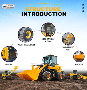 New DIESEL CE EPA động cơ lớn mini retroexcacadora trang trại máy kéo backhoe máy xúc loader 4x4 backhoe - Product Image 5