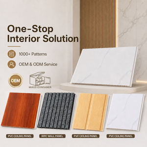 Placas de <span class=keywords><strong>PVC</strong></span> de Alto Brillo Resistentes al Calor de 300 mm x 8 mm para Techos de Baños, para el Mercado de Arabia Saudita - Product Image 4