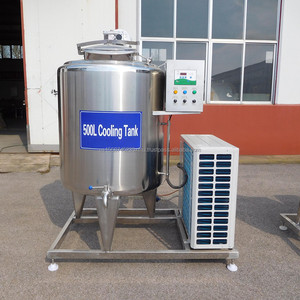 Good Thermal Insulation Performance Milk Cold Cooling <b>Storage</b> <b>Tank</b> Beverage Milk Cooler Machine - Product Image 6