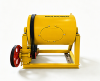Nouvelle machine de broyage à billes de laboratoire minière, broyeur à billes à petite échelle pour le broyage de minerai d'or