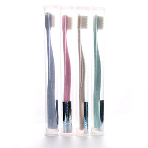 Brosse à dents à 10 000 poils pour adultes et enfants, tube unique, poils fins ondulés et doux, pour femmes enceintes et post-partum, vente en gros - Product Image 3