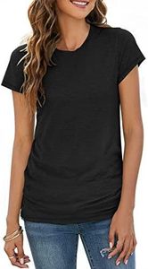 Vêtements de sport d'été pour femmes personnalisés OEM Slim Cotton XL Crop Top Casual Print T-Shirt and Workout Tops - Product Image 6