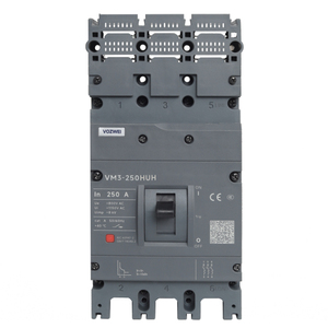 Vzwei VM3-250HUH 3p 63a 80a 100a 125a 160a 180a 200a 225a 250 אמפר 800v 800vac 50ka 36.5ka <span class=keywords><strong>mccb</strong></span> מותך מעגל מפסק - Product Image 2