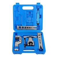 CT-806AM-F 45 °   Kit d'outils de sertissage de tubes, ensemble d'expansoirs et de coupe-tubes pour la réfrigération et la climatisation, traitement des tubes en cuivre