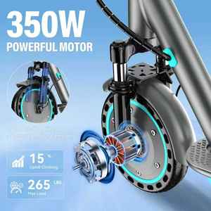 <span class=keywords><strong>Trottinette</strong></span> <span class=keywords><strong>électrique</strong></span> tout-terrain 350W avec pneus de 8,5 pouces, pliable, contrôle intelligent par application, vitesse maximale jusqu'à 30 km/h, vente en gros de trottinettes - Product Image 6