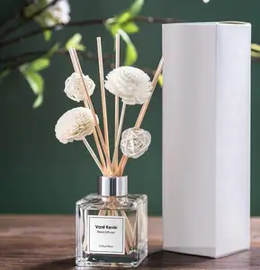 Reed Diffuser Set Lavendel Reed Öl Diffusoren für Schlafzimmer Wohnzimmer Büro Aromatherapie Öl