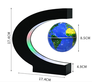 <span class=keywords><strong>Globe</strong></span> <span class=keywords><strong>terrestre</strong></span> flottant rotatif à LED, affichage de la carte du monde, <span class=keywords><strong>globe</strong></span> flottant magnétique en lévitation - Product Image 6