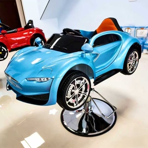 Sillón de Peluquería Infantil, Silla para Cortar el Cabello, Silla de Salón de Belleza, Silla de Peluquería con Diseño de Auto - Product Image 4