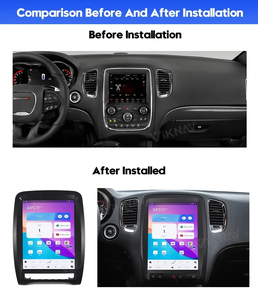 128G Vertical estilo Tesla <span class=keywords><strong>Android</strong></span> 13 navegación GPS para coche para Dodge Durango 2011 2012 2013 Radio grabadora reproductor Multimedia - Product Image 3