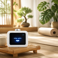 Réveil intelligent IA personnalisé avec boîtier moulé, assistant vocal, liste de tâches, minuteur Pomodoro, bruit blanc, fournisseur d'horloges, API ouverte