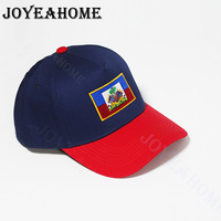 Casquette de baseball style drapeau national haïtien avec visière incurvée en toile de polyester, style neutre Jinhua