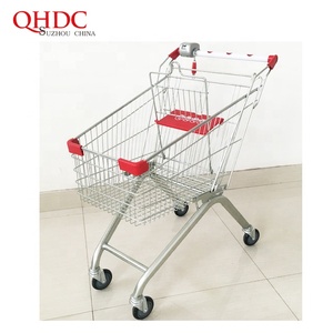 Carrito de compras hecho en China, carrito de supermercado, fábrica de Carts, tienda de acero - Product Image 4
