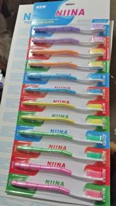 Brosse à dents bon marché <span class=keywords><strong>de</strong></span> qualité supérieure nouvelle brosse à dents écologique <span class=keywords><strong>nina</strong></span> ménage adulte brosse à dents manuelle à vendre - Product Image 2