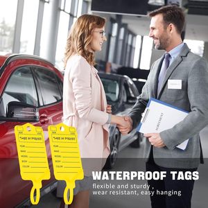 AOPFAST 200 Etiquetas <span class=keywords><strong>de</strong></span> Identificación para Llaves <span class=keywords><strong>de</strong></span> Autos con Bloqueo, Etiquetas <span class=keywords><strong>de</strong></span> Identificación con Bolígrafo Incluido, 1 Año <span class=keywords><strong>de</strong></span> Garantía - Product Image 5