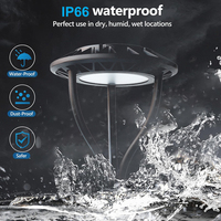Lámpara de Jardín LED COVEDA con Sensor, Moderna, para Decoración Exterior, Resistente al Agua IP66, 50w 100w 150w
