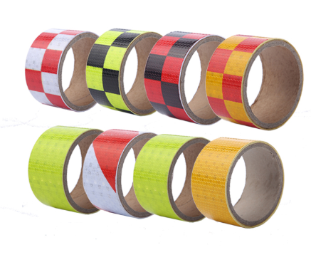 Цветная светоотражающая лента высокой видимости, светоотражающая лента для дорожной маркировки, светоотражающая виниловая лента