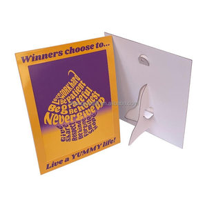 Tùy chỉnh thực hiện quà tặng kinh doanh bánh nghệ thuật giấy Khung ảnh phù hợp với 8x10 ảnh, treo hoặc đứng giấy hình ảnh chủ - Product Image 2