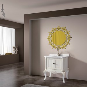 3D Sunflower <b>Mirror</b> Wall Stickers Self-Adhesive Decorative Decals for Bedroom Bathroom & TV Background DIY Home Art Mural - Product Image 4