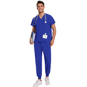 Divisa Ospedaliera Personalizzata per Medici e Infermieri, Set di Camici Elasticizzati per Uomini e Donne, Uniformi Mediche e Infermieristiche - Product Image 2
