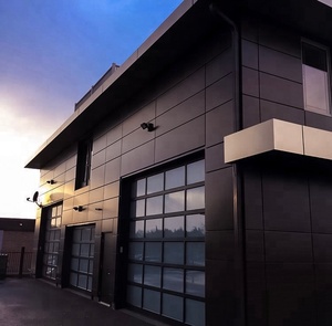 Customized Alucobond Fireproof Silver Brushed Aluminium Composite Wall <strong>Cladding</strong> <strong>Building</strong> Exterior Wall Construction Decoration - Product Image 1