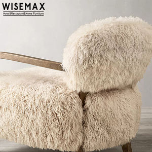 WISEMAX-muebles <span class=keywords><strong>de</strong></span> lujo <span class=keywords><strong>de</strong></span> lana <span class=keywords><strong>de</strong></span> oveja y <span class=keywords><strong>piel</strong></span> <span class=keywords><strong>de</strong></span> oveja para sala <span class=keywords><strong>de</strong></span> estar, sillas <span class=keywords><strong>de</strong></span> salón, marco <span class=keywords><strong>de</strong></span> madera maciza, reposabrazos, sofá, sillas - Product Image 6