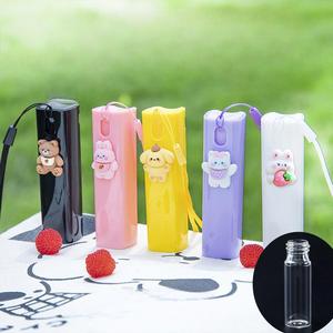 Bouteille pulvérisateur miniature mignonne de dessin animé, portable, avec cordon, rechargeable, pour voyage, toner, parfum, <span class=keywords><strong>alcool</strong></span>, désinfectant, petite bouteille pulvérisateur - Product Image 6