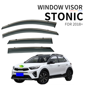 Factory Directly Sell High End tape-on Injection Deflector Window Visor for KIA Stonic 2018 - Product Image 2