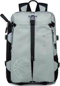 Sac à dos de sport gratuit, sac de basket-ball, sac d'école pour garçons, sac à dos de football avec compartiment pour ballon, sac à dos de football, grand sac à dos - Product Image 2