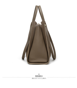 Bolsos Tote Casuales de Cuero Genuino, Bolsos de Mano de Lujo Vintage para Mujer, Bolsos de Hombro de Gran Capacidad de Diseño de Moda para Mujer - Product Image 5