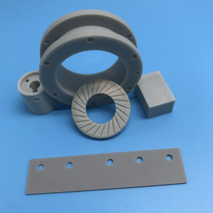 Componente Estructural Cerámico de Nitruro de Aluminio (AlN) para Mecanizado Automatizado, Anillo Aislante, Placa, Crisol - Product Image 4