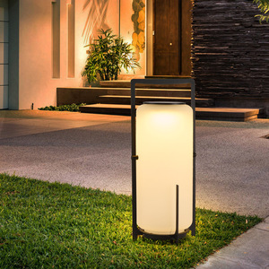 Iluminación decorativa <span class=keywords><strong>de</strong></span> ambiente para jardín al aire libre, luces solares para césped, luces impermeables para césped y patio - Product Image 1