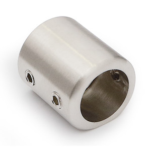 Supporto a parete per porte scorrevoli. Acciaio inossidabile. A pressione. - Product Image 1