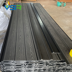 Linyi Yansen colori durevoli di alta qualità impermeabile a prova di fuoco rivestimento facile da installare legno composito in <span class=keywords><strong>Pvc</strong></span> Wpc pannello di parete esterna - Product Image 3