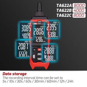 Medidor de Temperatura y Humedad TASI TA622A, Modos de Alimentación Dual, 1 Año de Garantía, Precisión de 0.5C - Product Image 4